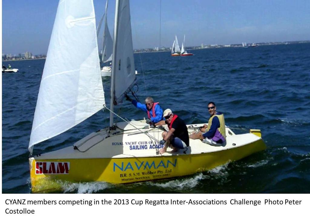 CYANZ Challenge Team photo copyright Peter Costolloe taken at  and featuring the  class