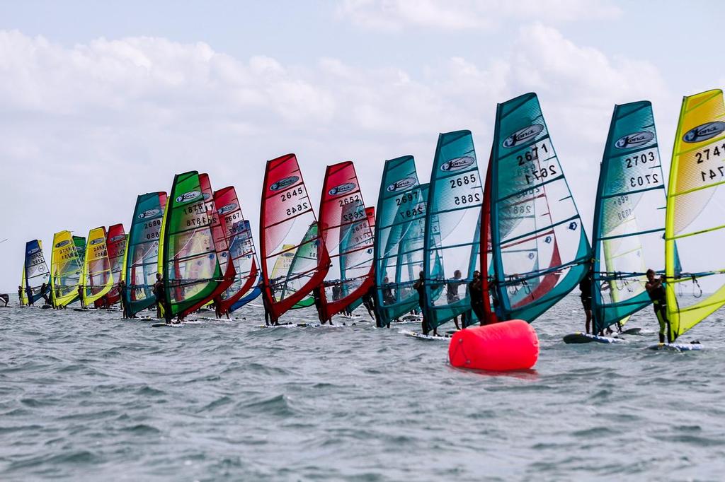Kona fleet - Kona Worlds 2014 - 2014 Kona One World Championships photo copyright Magi Foster taken at  and featuring the  class