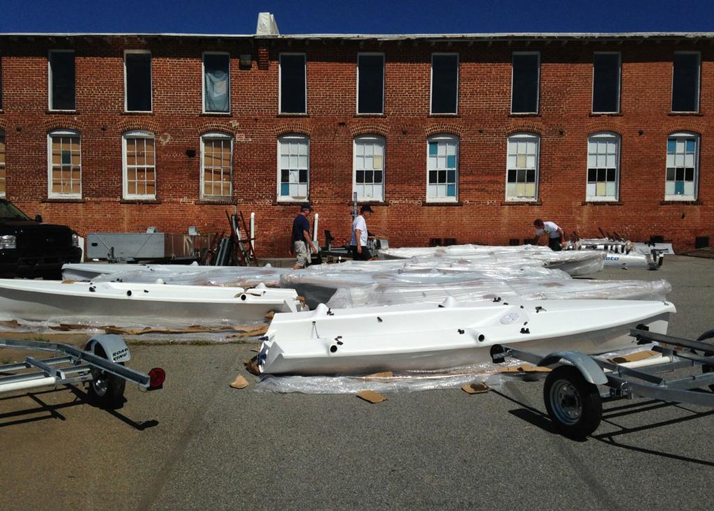 Sorting out the boats © Jon Britt