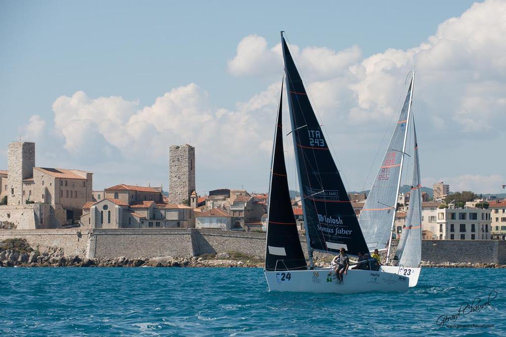 EUZ II Monella Vagabonda - Platu 25 Worlds 2014 in Antibes, France. © Gérard Chauvel