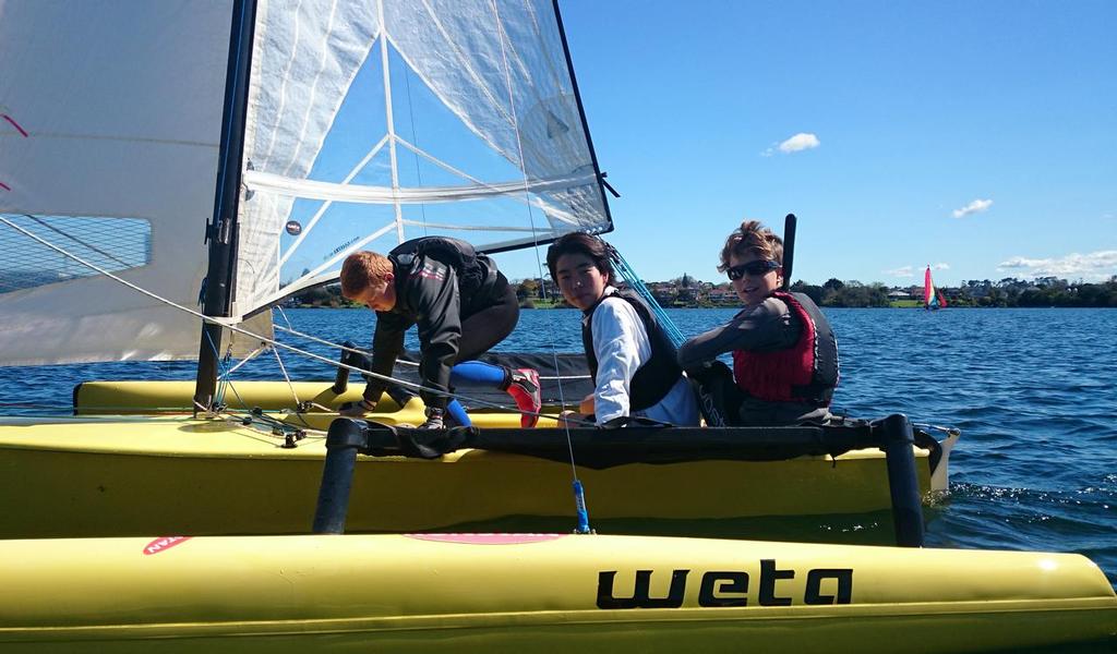 Kids training - Young Challenger training day © Myk Ryan