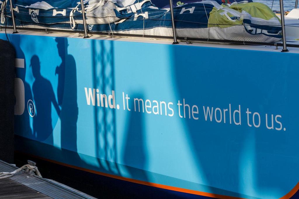 September 8, 2014. Team Vestas Wind arrives in Alicante. ©  Ainhoa Sanchez/Volvo Ocean Race