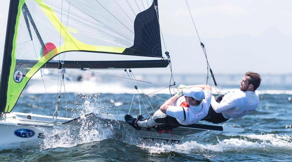 2014 49er and 49erFX South Americans photo copyright Bernardita Grez / 49er.org http://49er.org/ taken at  and featuring the  class