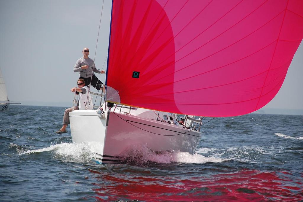 Racing action during the 2016 Stamford Yacht Club Vineyard Race © Charles Barthold