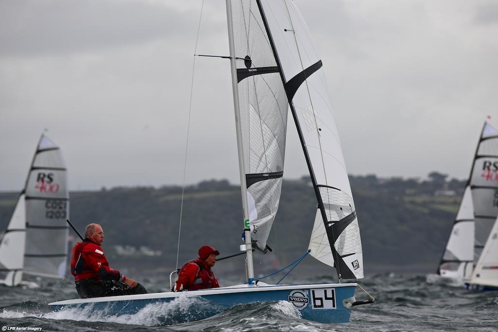 RS400 Nationals 2014 in Mounts Bay photo copyright  LPB Aerial Imagery taken at  and featuring the  class