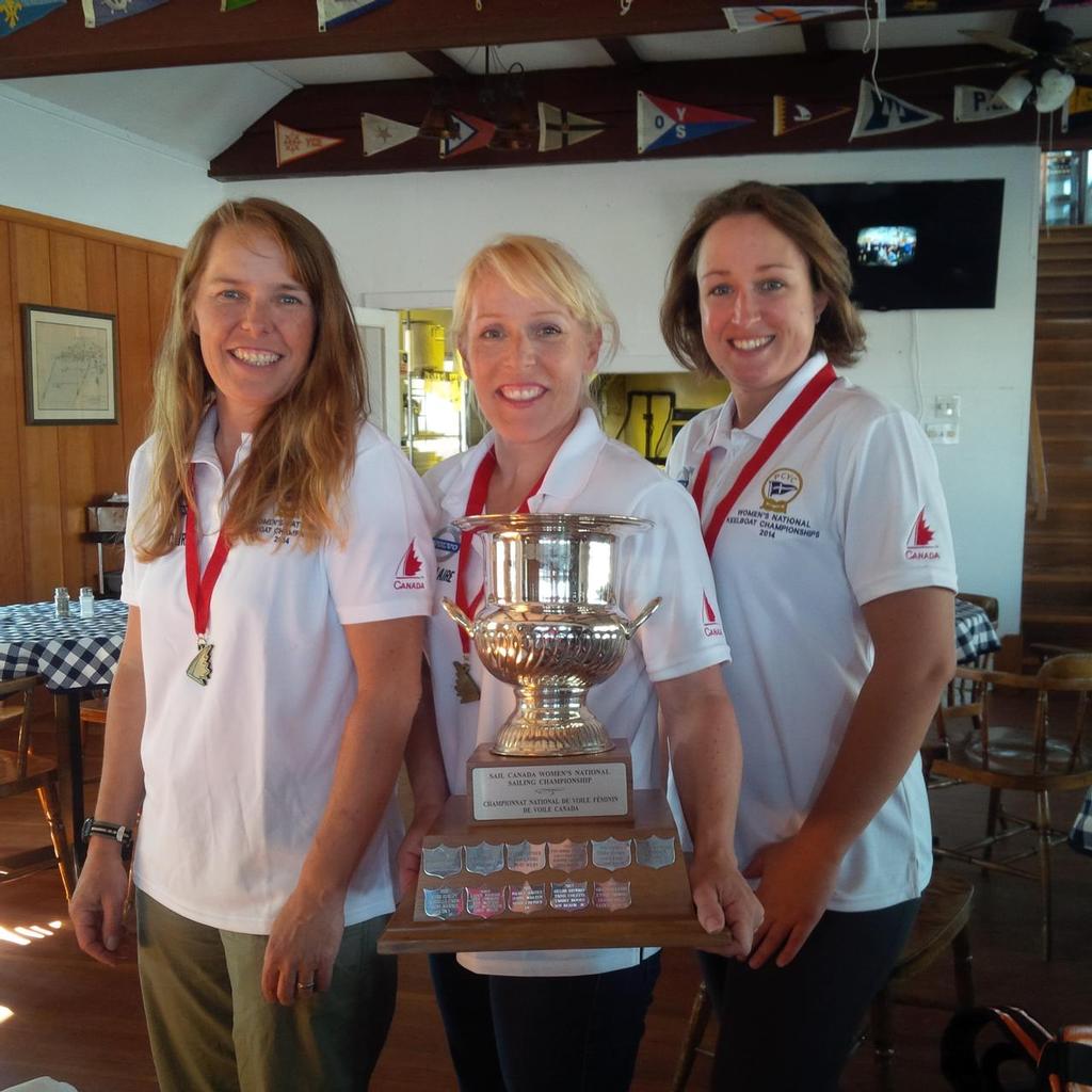 2014 Sail Canada National Women's Keelboat Championship © Luka Bartulovic