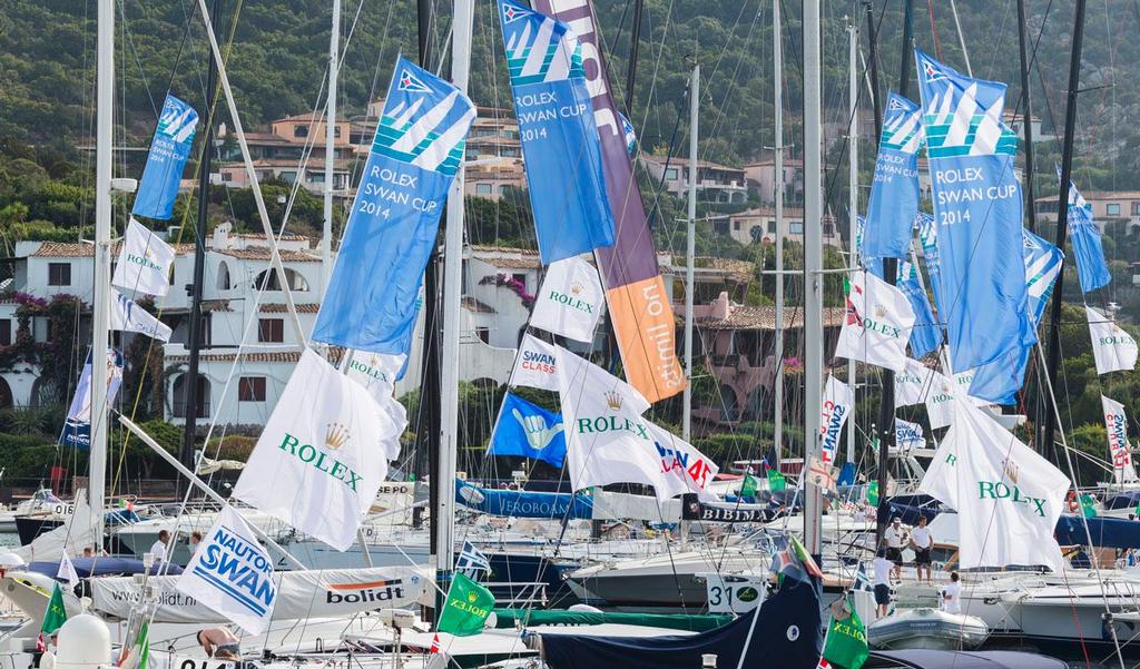 93 yachts ready for the Rolex Swan Cup photo copyright  Rolex / Carlo Borlenghi http://www.carloborlenghi.net taken at  and featuring the  class