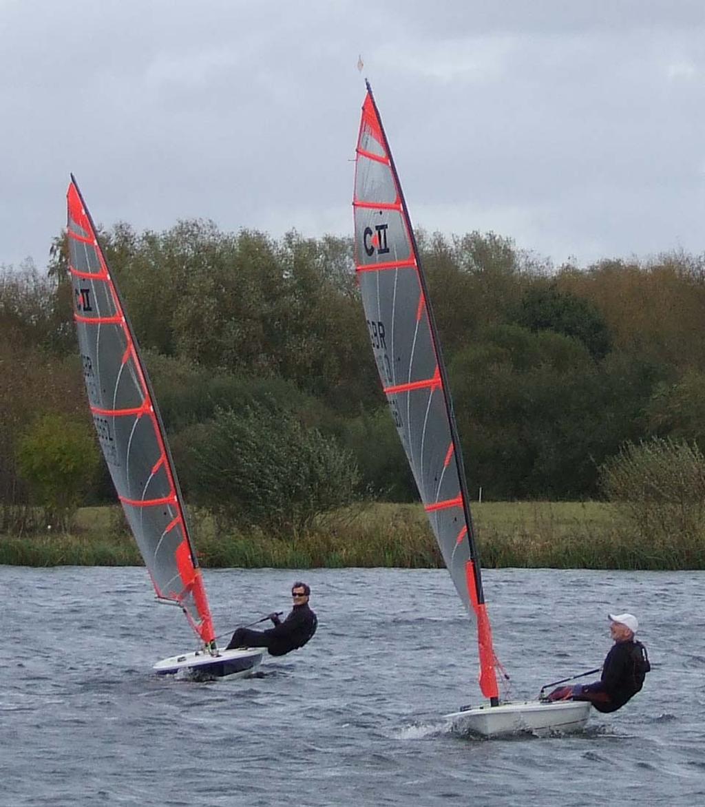 Rick led Mike up the beat - Byte CII open meeting, Haversham © Gordon Tweedle