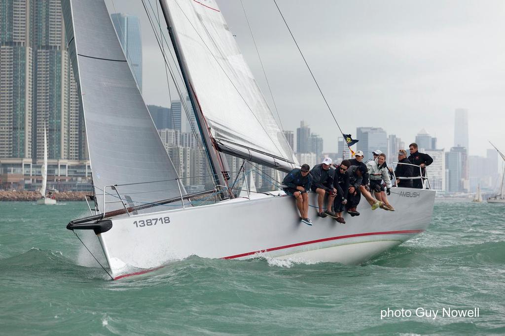 Tommy Bahama Around the Island Race 2013 (RHKYC) - Ambush  © Guy Nowell http://www.guynowell.com