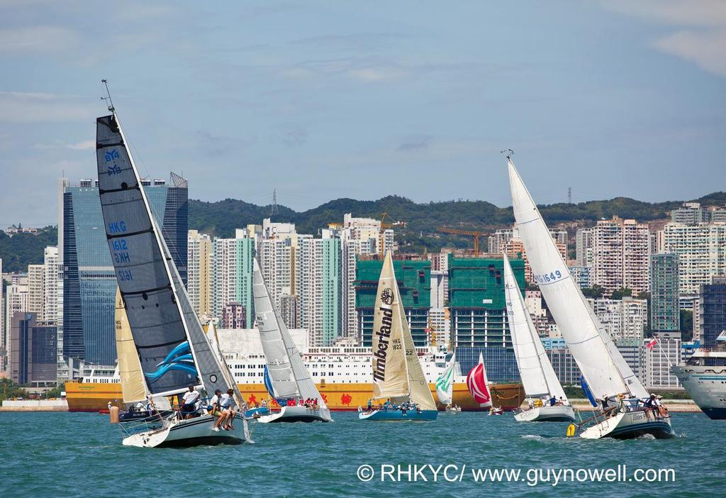 Royal Hong Kong Yacht Club Autumn Regatta 2014 powered by Audi - Day two ©  RHKYC/Guy Nowell http://www.guynowell.com/