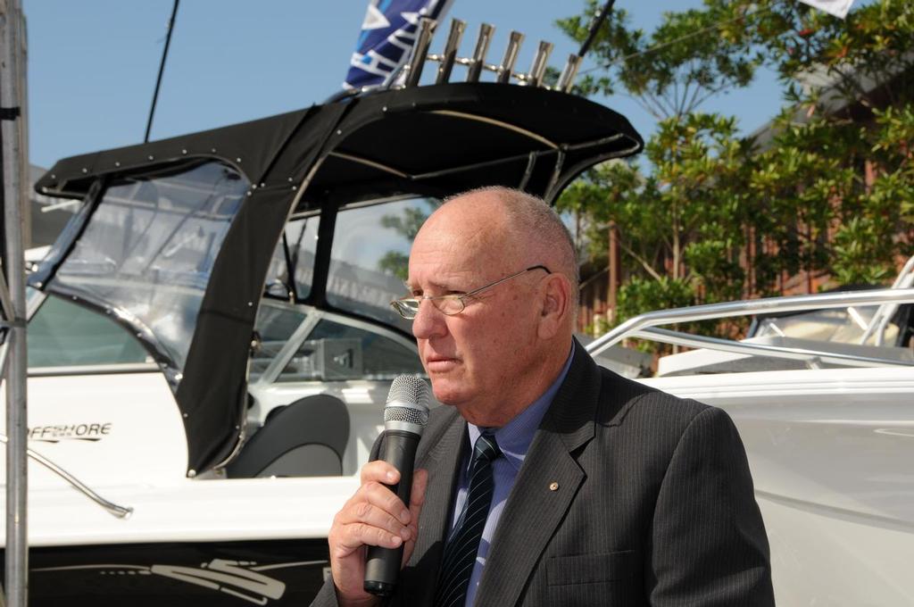 Keynote speaker David Bateman - Brisbane Boat Show photo copyright John Daffy taken at  and featuring the  class