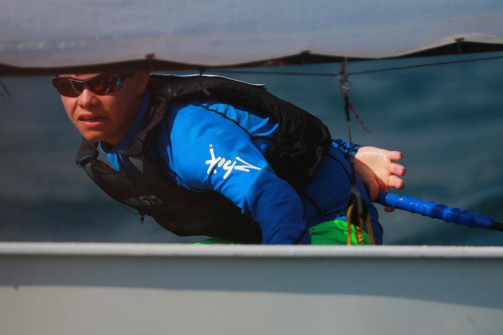 Aspects of the sailing race Aaron Saenz Cup on November 8, 2014 in Acapulco, Mexico. photo copyright Hector Vivas/LatinContent/Getty Images taken at  and featuring the  class