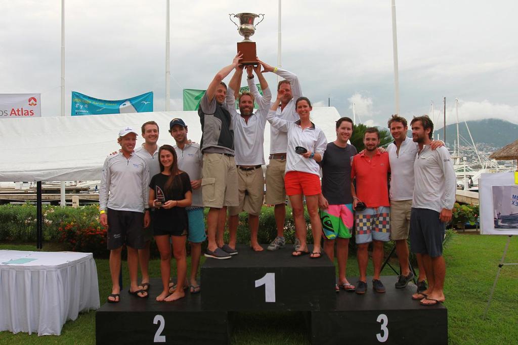 Aspects of the sailing race Aaron Saenz Cup on November 9, 2014 in Acapulco, Mexico. photo copyright Hector Vivas/LatinContent/Getty Images taken at  and featuring the  class