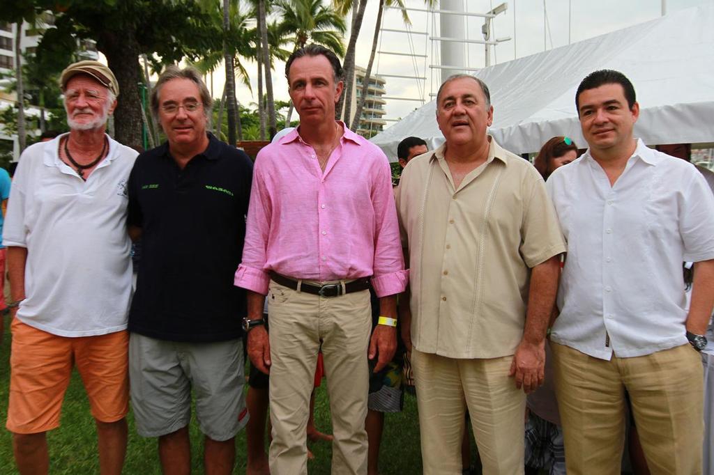 Aspects of the sailing race Aaron Saenz Cup on November 9, 2014 in Acapulco, Mexico. photo copyright Hector Vivas/LatinContent/Getty Images taken at  and featuring the  class