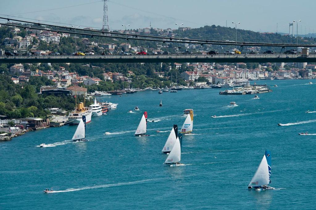 12 Extreme 40s have been confirmed for Act 6, Istanbul including local invitational team TeamTurx. ©  Vincent Curutchet / Dark Frame http://www.extremesailingseries.com/