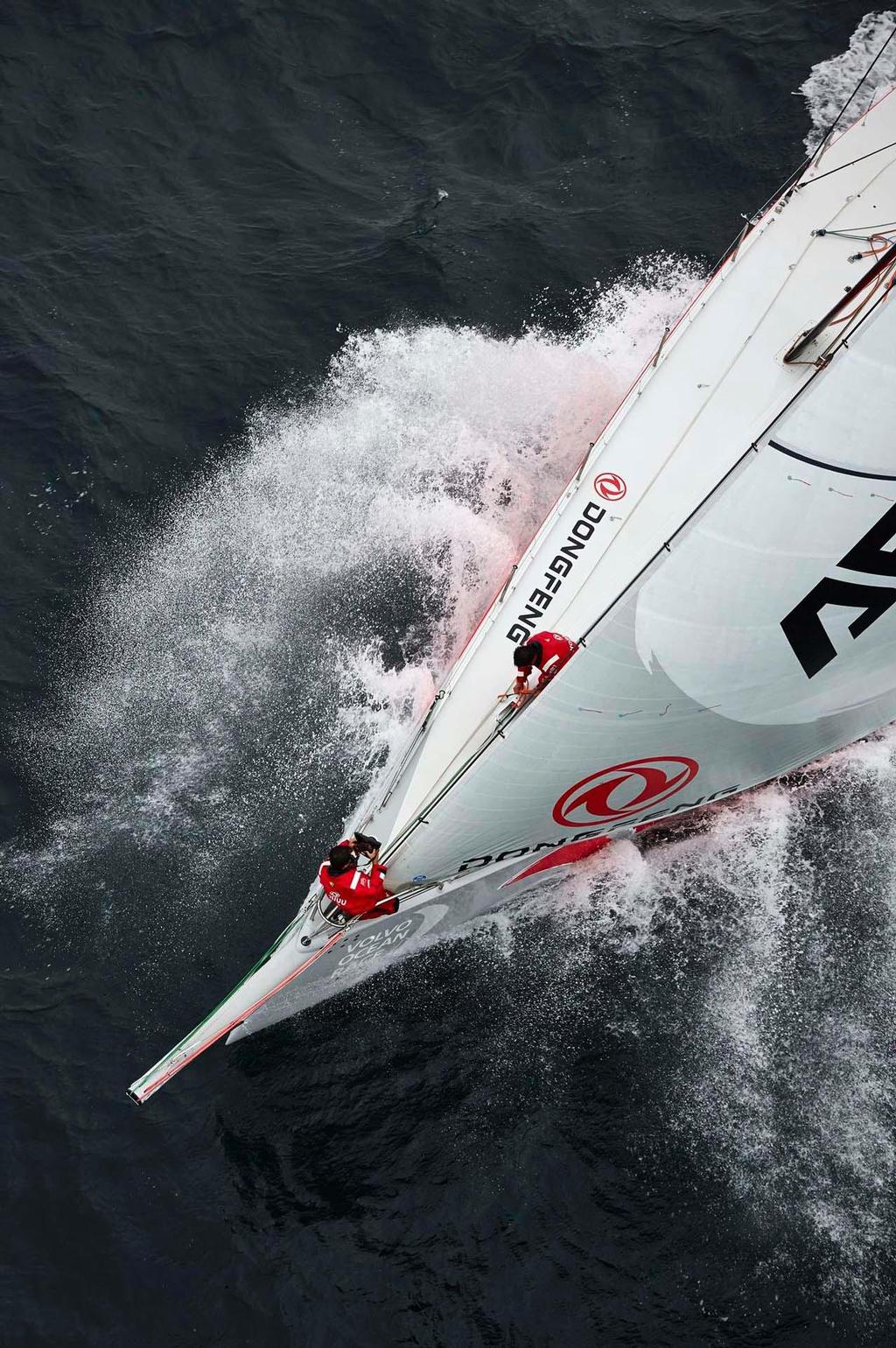 Volvo Ocean Race 2014 - Dongfeng - Skipper : Charles Caudrelier &copy;  Benoit Stichelbaut / Dongfeng Race Team