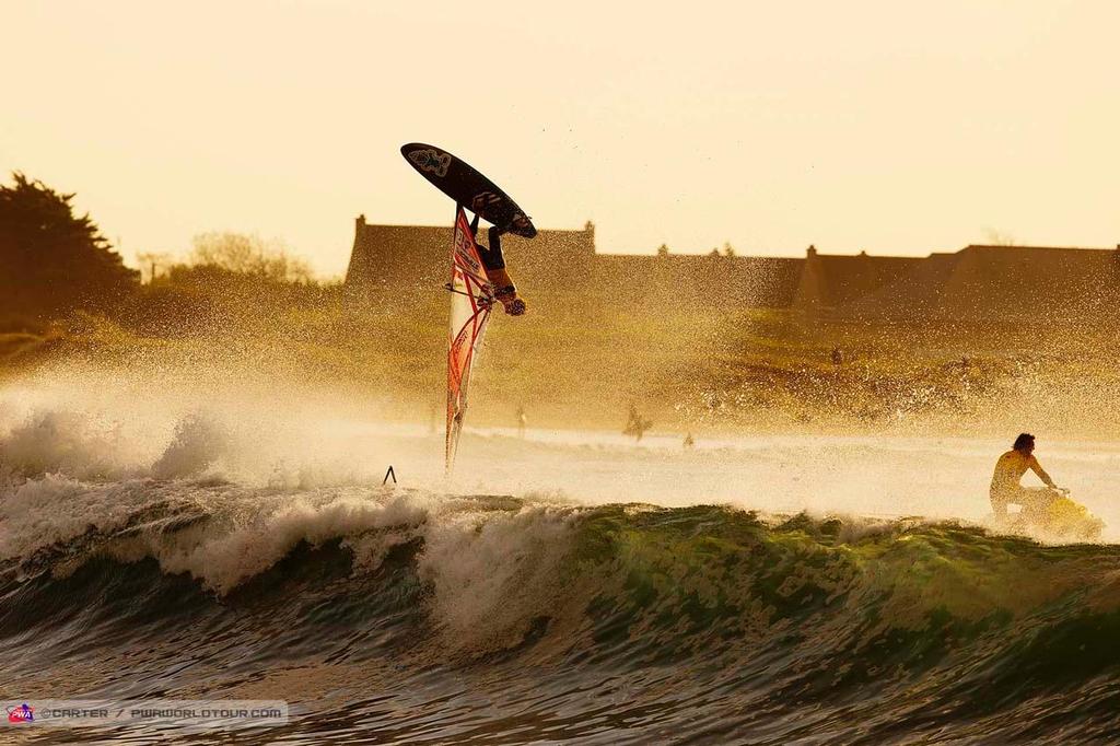Danny Bruch - 2014 La Torche PWA Grand Slam photo copyright  Carter/pwaworldtour.com http://www.pwaworldtour.com/ taken at  and featuring the  class