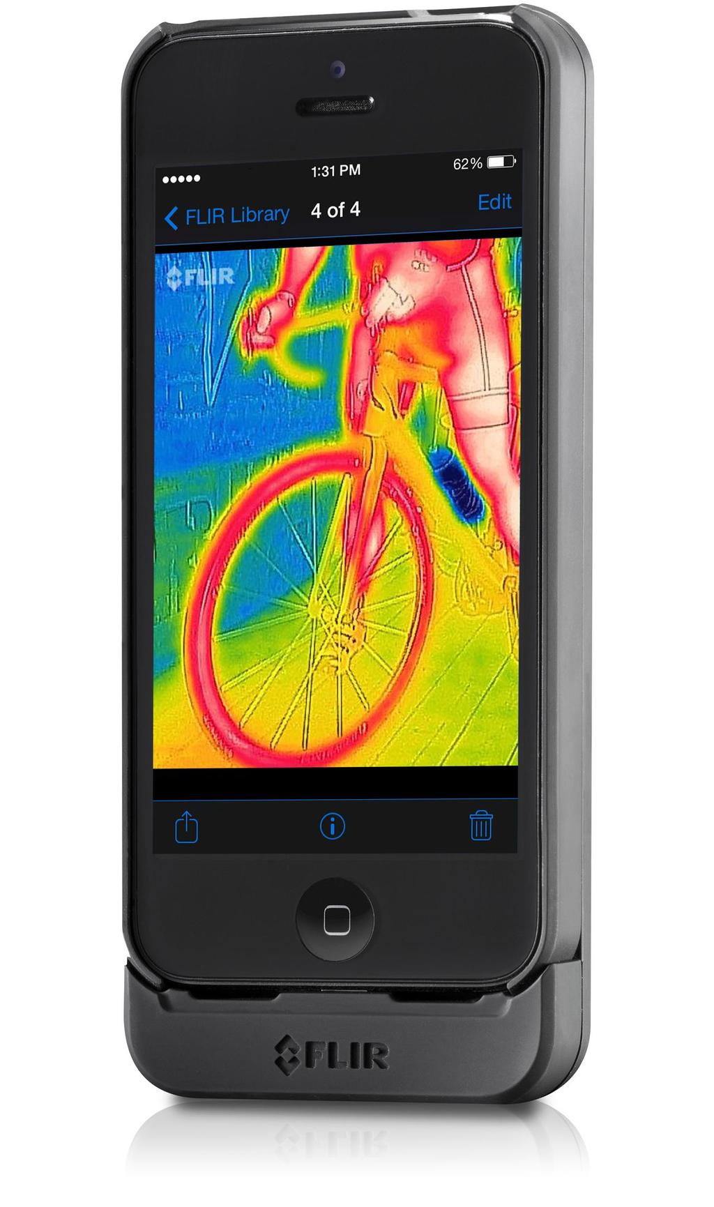 FLIRONE 3qtr spacegrey thermal cyclist photo copyright FLIR http://www.flir.com/cvs/apac/en/maritime/ taken at  and featuring the  class