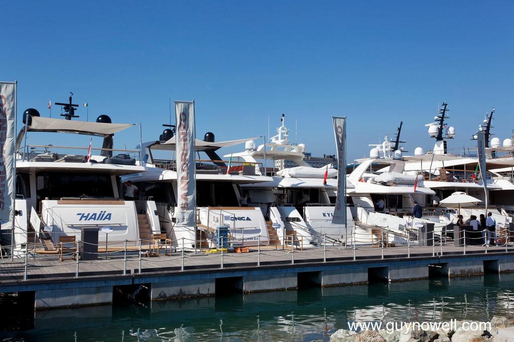 The bigger the better. Genoa International Boat Show 2014 - 54th Salone Nautico Internazionale © Guy Nowell http://www.guynowell.com