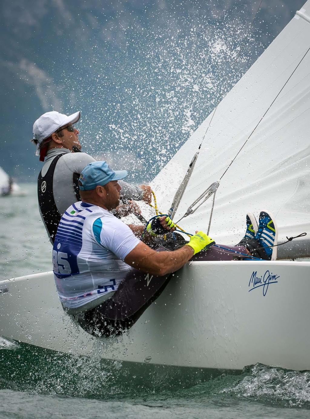 Star Class World Championship 2014 - Geroge Szabo and Edoardo Natucci photo copyright  Marc Rouiller / Star Sailors League taken at  and featuring the  class