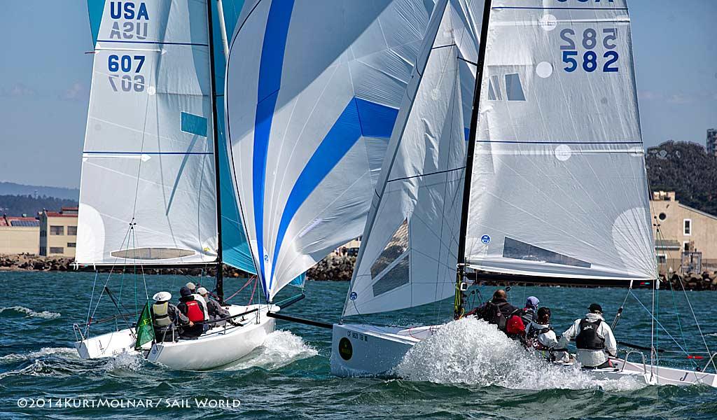 J-70 cross - 2014 Rolex Big Boat Series, San Francisco - Final Day © Kurt Molnar