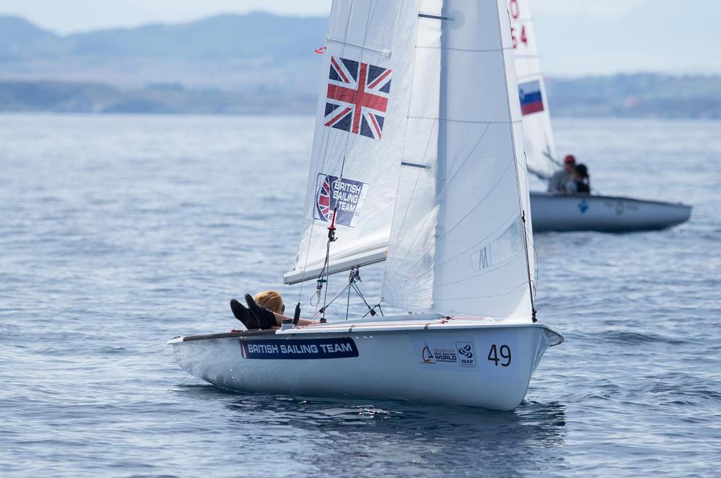 Jess LAVERY and Megan BRICKWOOD (GBR838) - 2014 470 Men and Women World Championship photo copyright Nikos Alevromytis / Alen Photography http://www.alen.gr taken at  and featuring the  class