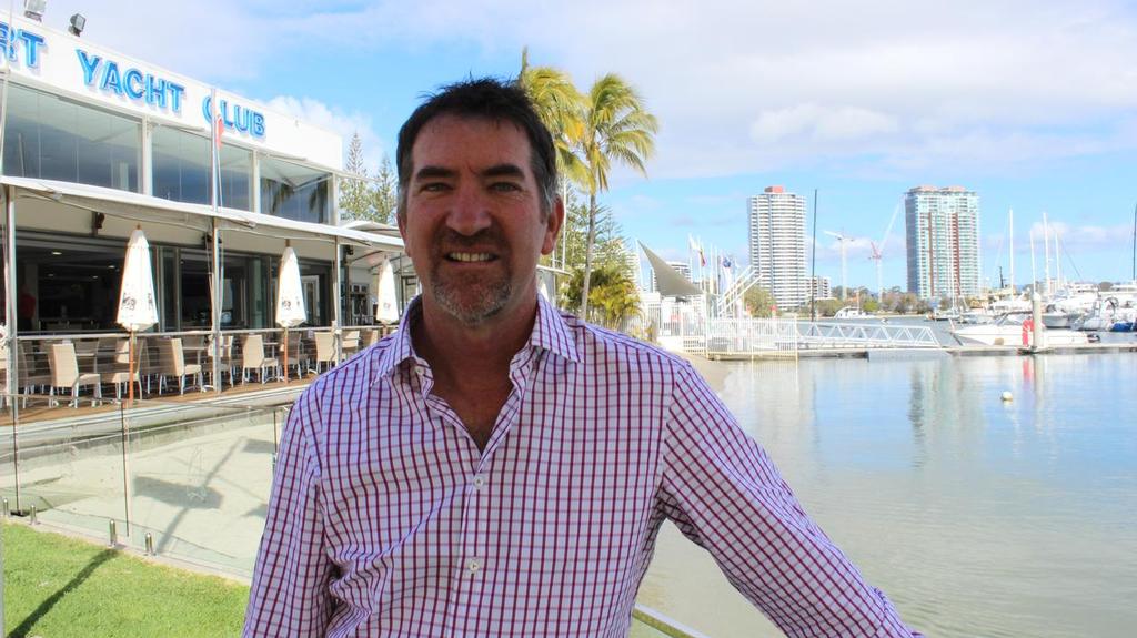 John Hogan, Marina Industries Association at Southport Yacht Club photo copyright Jeni Bone taken at  and featuring the  class