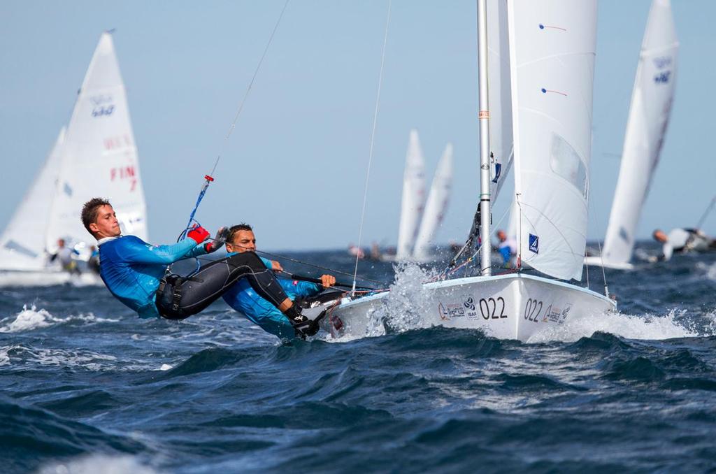 Jordi XAMMAR and Joan HERP (ESP44) - 2014 470 Men and Women World Championship photo copyright Nikos Alevromytis / Alen Photography http://www.alen.gr taken at  and featuring the  class