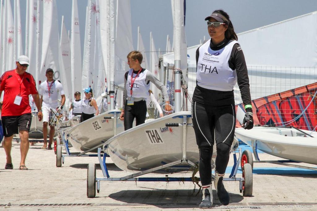 Kamowlan Chanyim - ISAF Youth Worlds photo copyright  Neuza Aires Pereira | ISAF Youth Worlds taken at  and featuring the  class