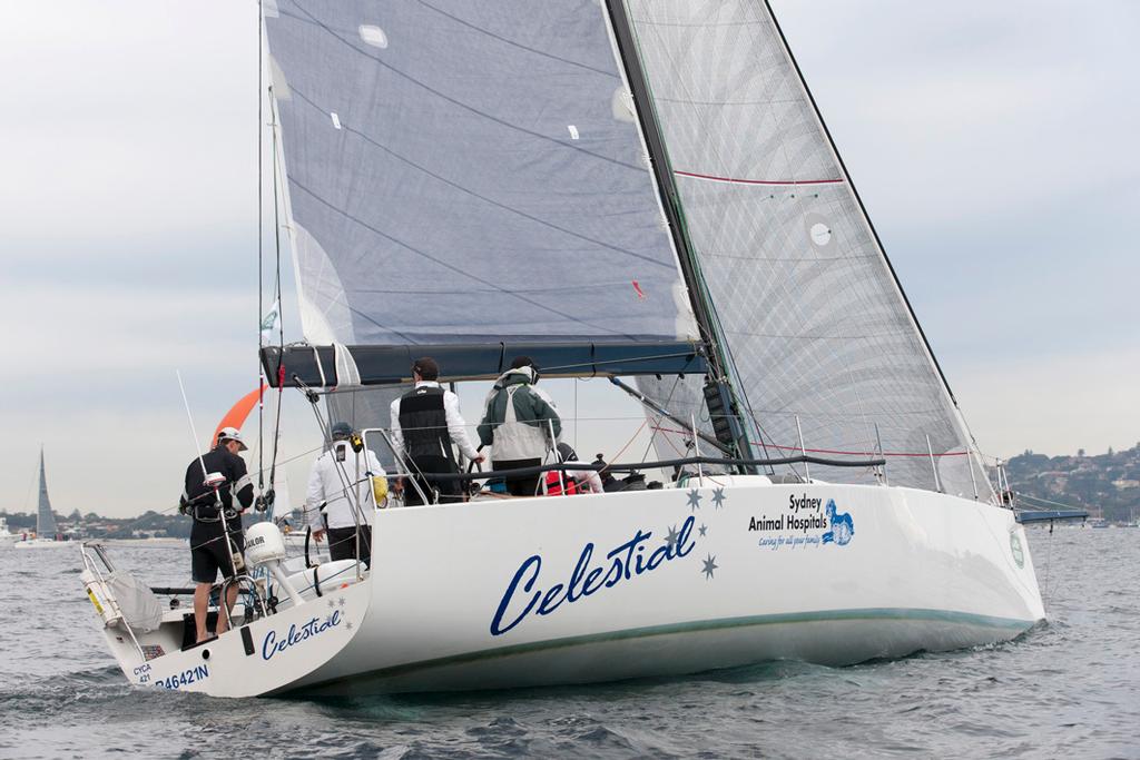 Land Rover SYDGC Celestial. - Brisbane to Keppel Tropical Yacht Race 2014 photo copyright Andrea Francolini http://www.afrancolini.com/ taken at  and featuring the  class