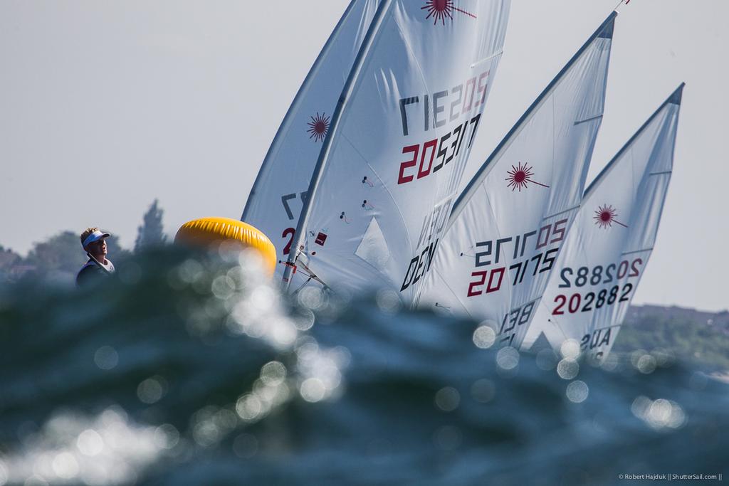 Using without permission prohibited.
Pictures for sale - www.shuttersail.com

Laser Radial World Championship 2014 || , Polska || 2014-07-21 || photo copyright Robert Hajduk taken at  and featuring the  class