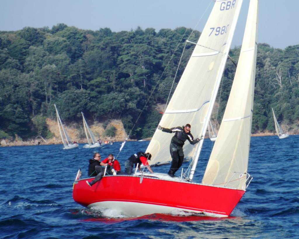 Less Xpense - Steve Pearl - Spinlock IRC CI Regional Champion Class 2 - UBS Jersey Regatta & Spinlock IRC Channel Islands Regional Championship photo copyright Bill Harris http://www.shyc.je/Jersey-Regatta// taken at  and featuring the  class