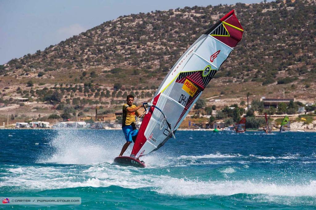 Mateo Iachino - 2014 PWA Alacati World Cup photo copyright  Carter/pwaworldtour.com http://www.pwaworldtour.com/ taken at  and featuring the  class