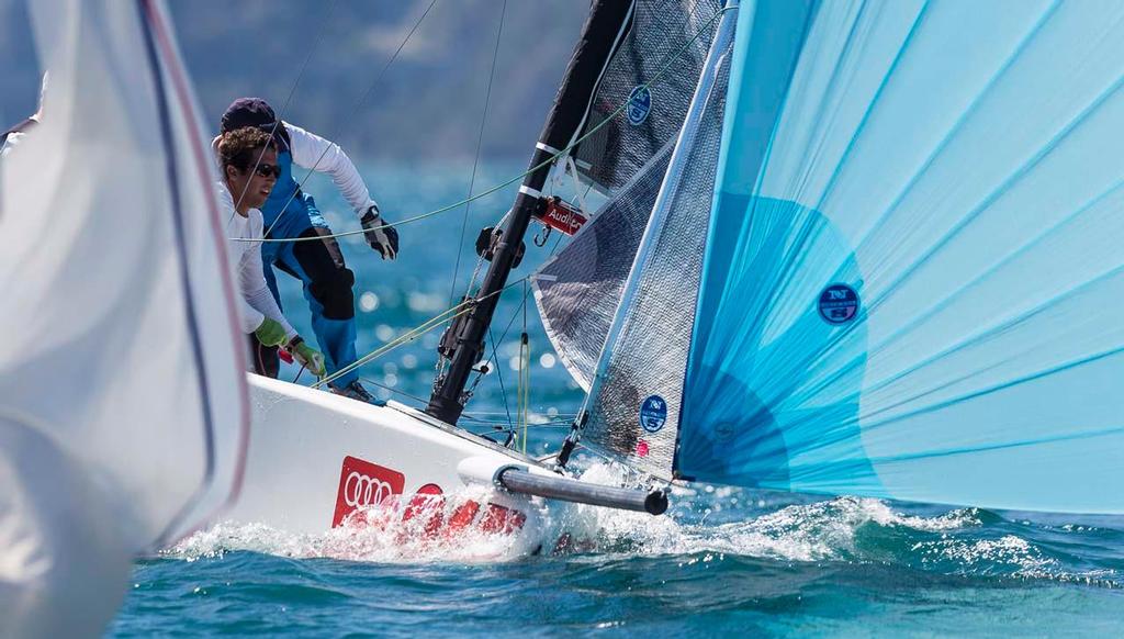 2014 Audi Melges 20 World Championship, Day 1 photo copyright Stefano Gattini/ Studio Borlenghi http://www.carloborlenghi.com taken at  and featuring the  class