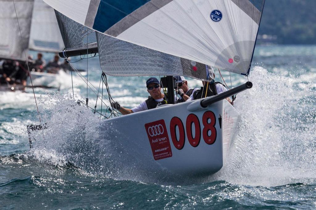 2014 Audi Melges 20 World Championship - Day 2 photo copyright Stefano Gattini/ Studio Borlenghi http://www.carloborlenghi.com taken at  and featuring the  class