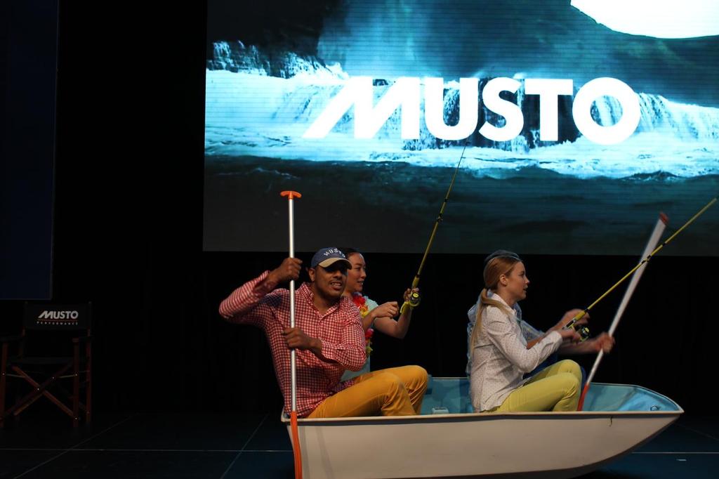 Musto fashion show Day 3 SIBS photo copyright Jeni Bone taken at  and featuring the  class