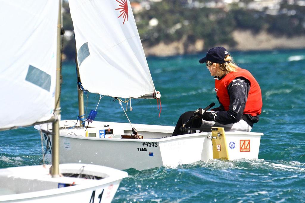 Optimist-Collinson 025 - 2014 Toyota Optimist Nationals, Manly photo copyright Richard Gladwell www.photosport.co.nz taken at  and featuring the  class