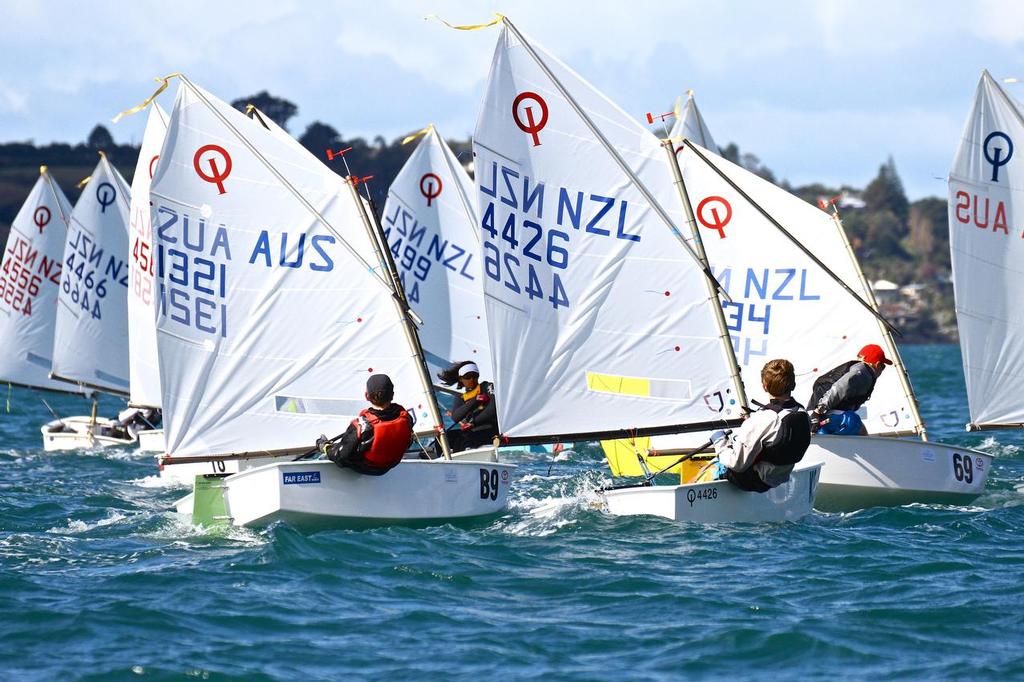 Optimist-Collinson 027 (1) - - 2014 Toyota Optimist Nationals, Manly photo copyright Richard Gladwell www.photosport.co.nz taken at  and featuring the  class