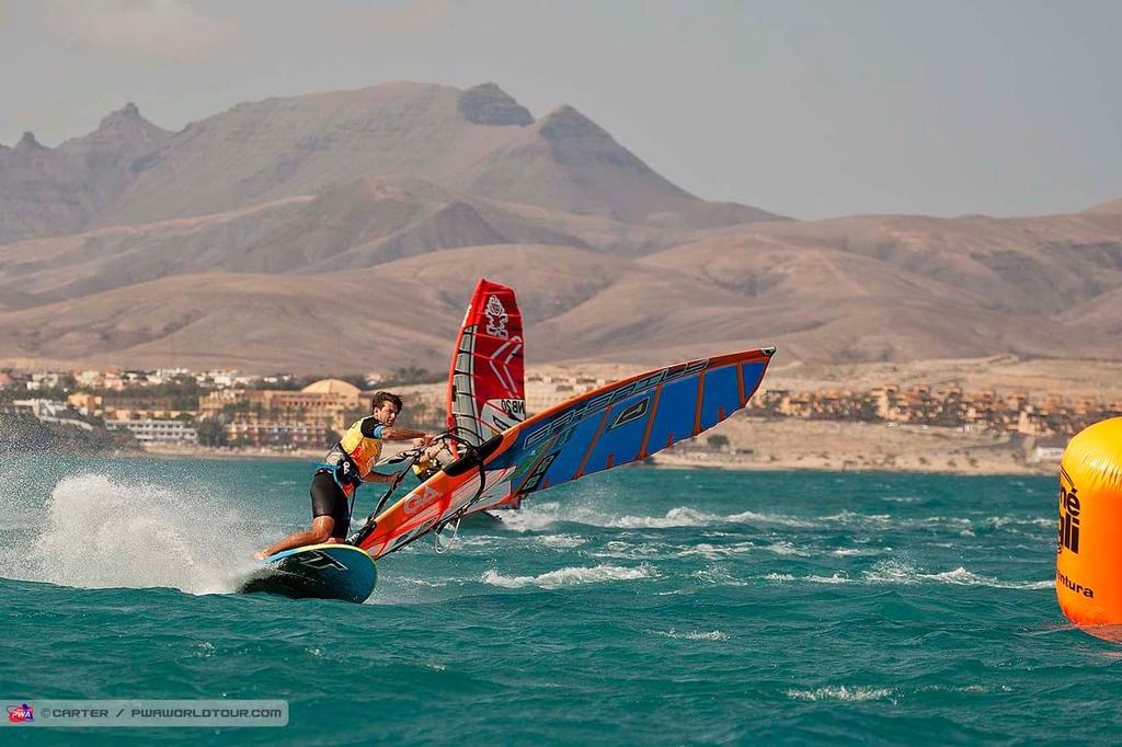 Ross Williams - 2014 PWA Fuerteventura Grand Slam photo copyright  Carter/pwaworldtour.com http://www.pwaworldtour.com/ taken at  and featuring the  class