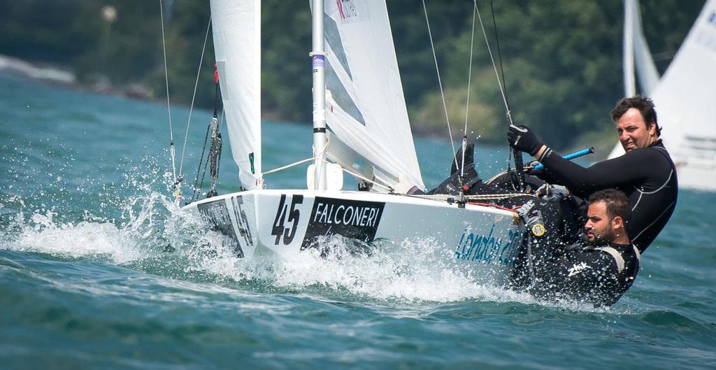 2014 Star Class World Championship - Antonis Tsotras and Emilios Papathanasiou. ©  Marc Rouiller / Star Sailors League