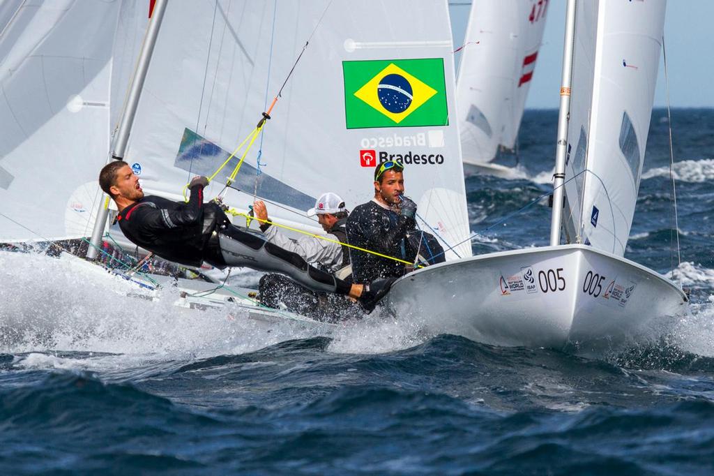 Sofian BOUVET and Jeremie MION (FRA27) - 2014 470 Men and Women World Championship photo copyright Nikos Alevromytis / Alen Photography http://www.alen.gr taken at  and featuring the  class