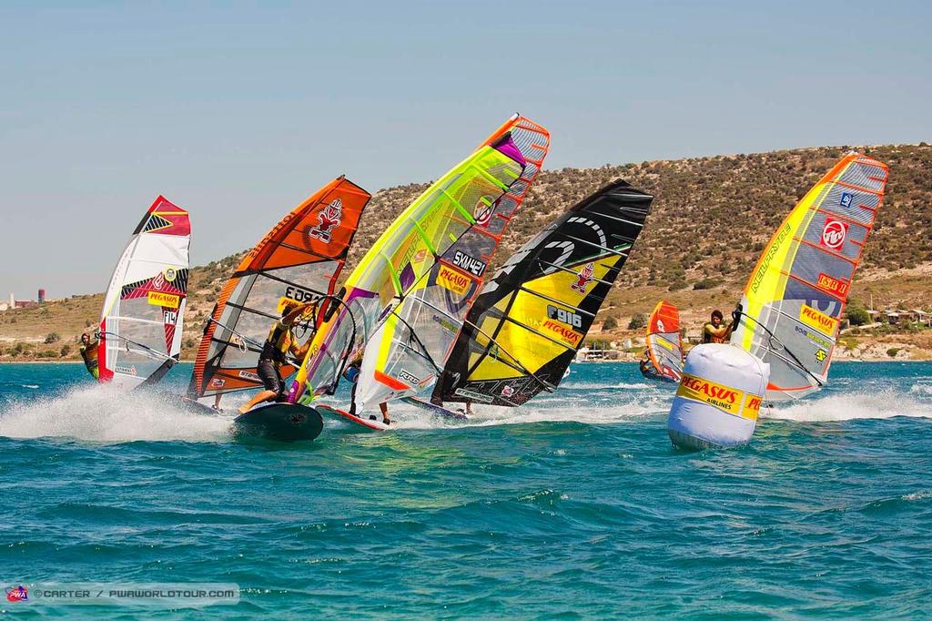 Sylvain Moussilmani - 2014 PWA Alacati World Cup photo copyright  Carter/pwaworldtour.com http://www.pwaworldtour.com/ taken at  and featuring the  class