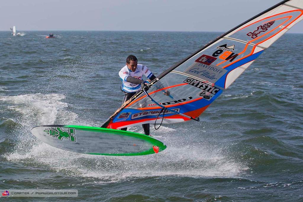 Taty Frans - 2014 Sylt PWA Super Grand Slam photo copyright  Carter/pwaworldtour.com http://www.pwaworldtour.com/ taken at  and featuring the  class