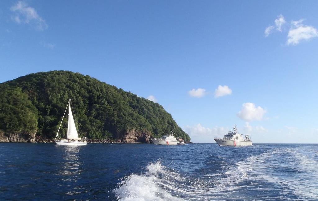 The view from behind SY Hygeia of Halsa photo copyright  National Crime Agency taken at  and featuring the  class
