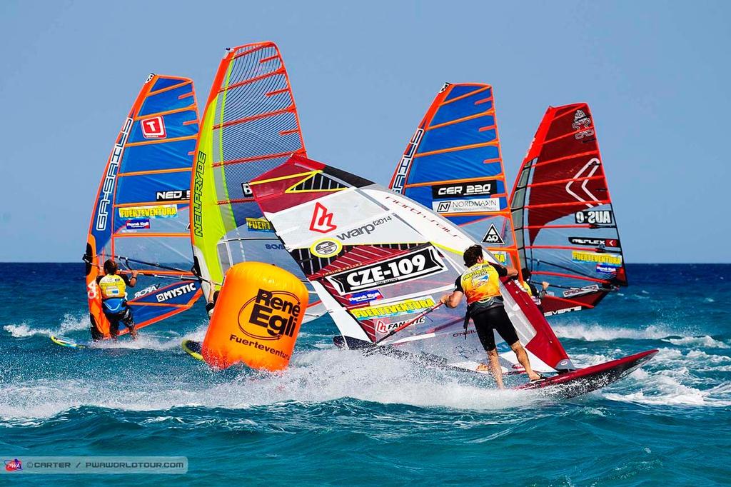 Tomas Melina - 2014 PWA Fuerteventura Grand Slam photo copyright  Carter/pwaworldtour.com http://www.pwaworldtour.com/ taken at  and featuring the  class