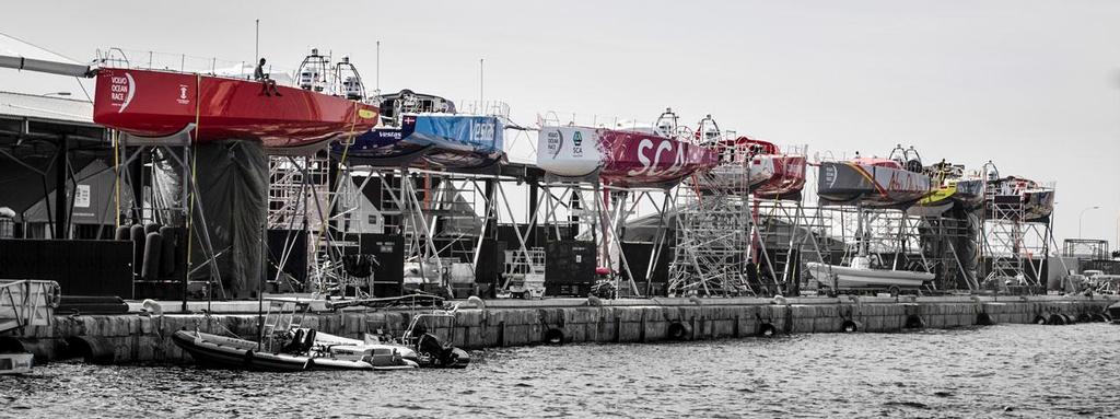 Volvo Ocean Race Boatyard, Alicante photo copyright  Ainhoa Sanchez/Volvo Ocean Race taken at  and featuring the  class