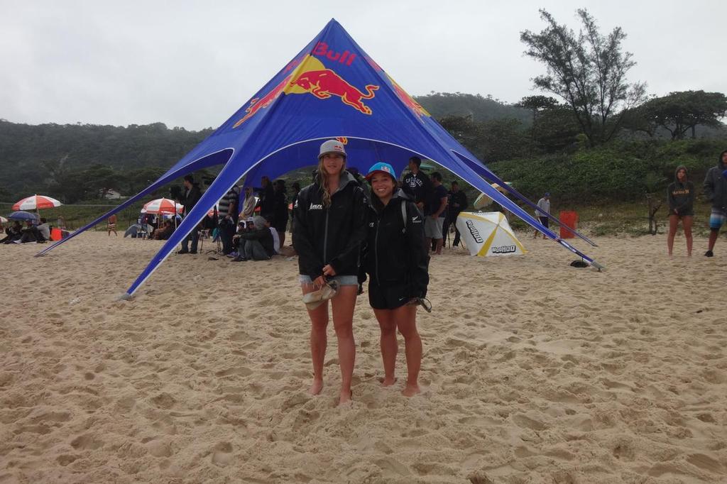 At the Beach - Red Bull 49er FX at Rio © Red Bull Content