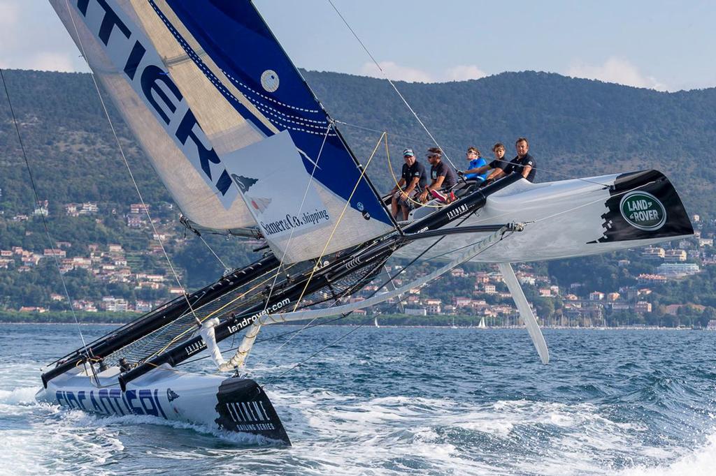Barcolana Race 2014 - Land Rover Extreme 40, Fincantieri © Carlo Borlenghi / Studio Borlenghi