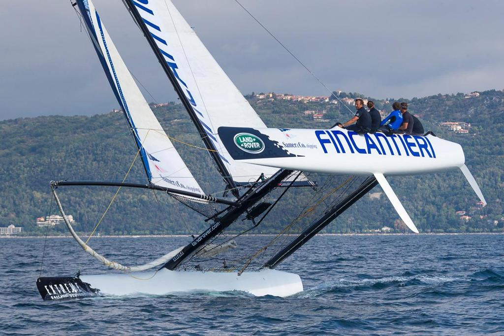 Barcolana Race 2014 - Land Rover Extreme 40, Fincantieri © Carlo Borlenghi / Studio Borlenghi