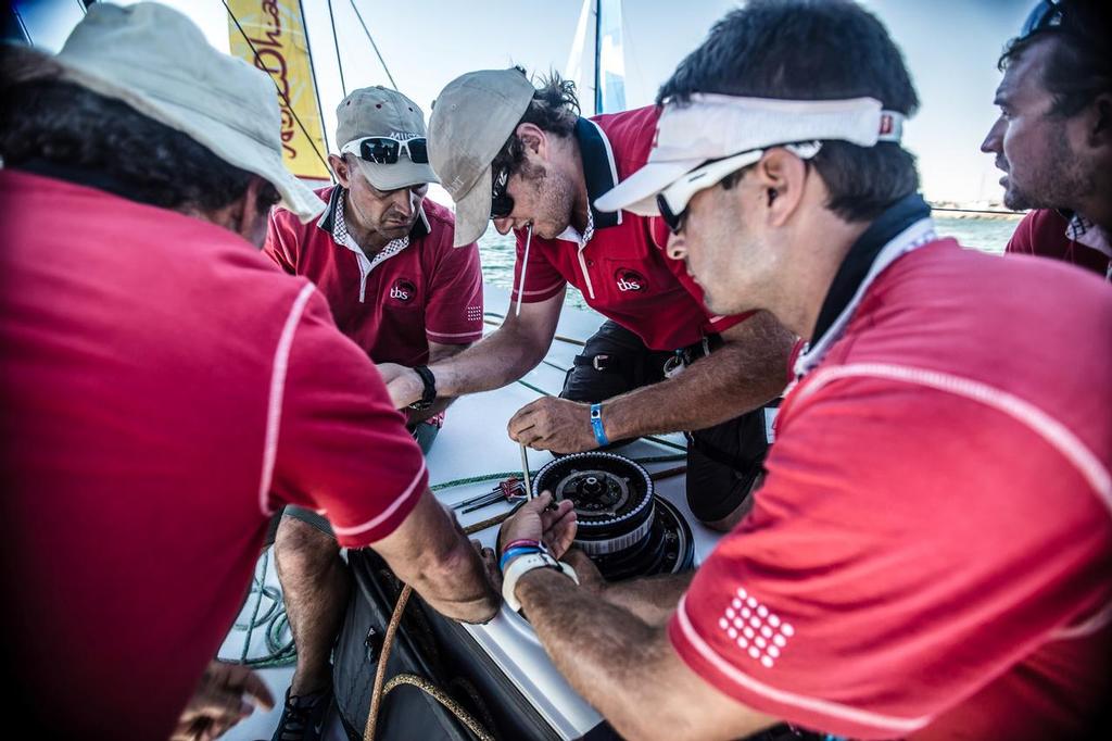 Team Espana - Leg Zero - Volvo Ocean race © Francisco Vignale/Team España